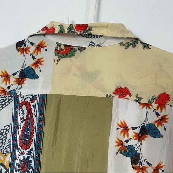 UO Hayden Souvenir Button Down XS - Picture 8 of 11